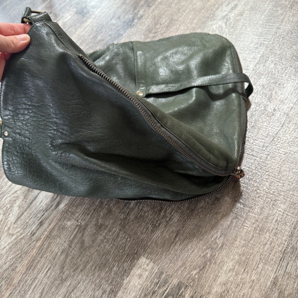 $925 JEROME DREYFUSS Etienne Handbag in Sapin - Picture 4 of 6